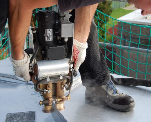 Metal Roof Welding
